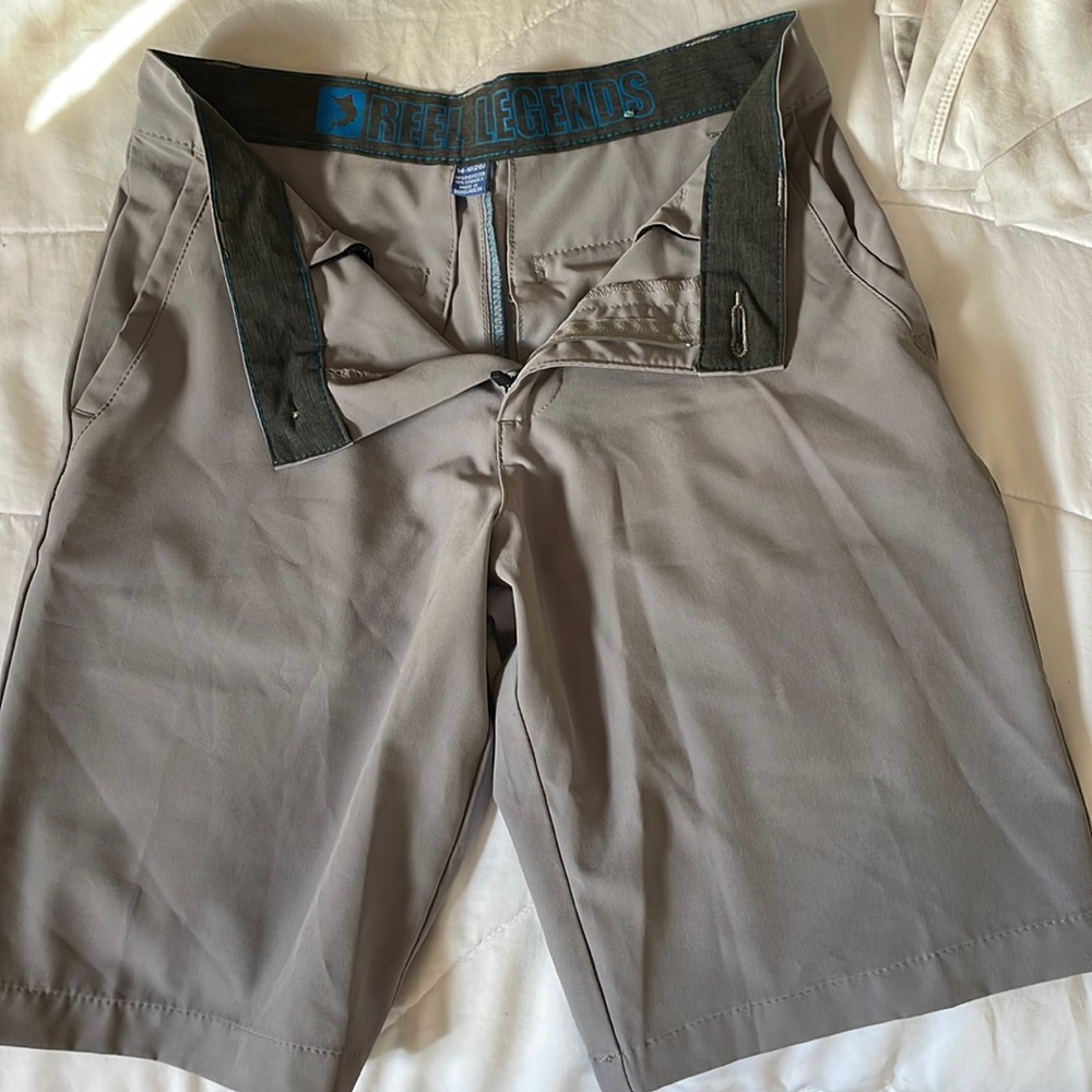 Reel Legends spandex boys shorts